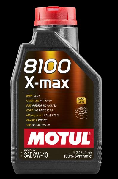 Ulei de motor MOTUL 8100 X-MAX 0W40 - 1 Litru